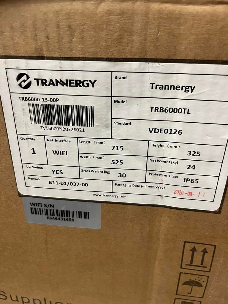 Trannergy omvormer 3 stuks- Nieuw in doos, Ophalen of Verzenden, Nieuw, Compleet systeem, 200 wattpiek of meer