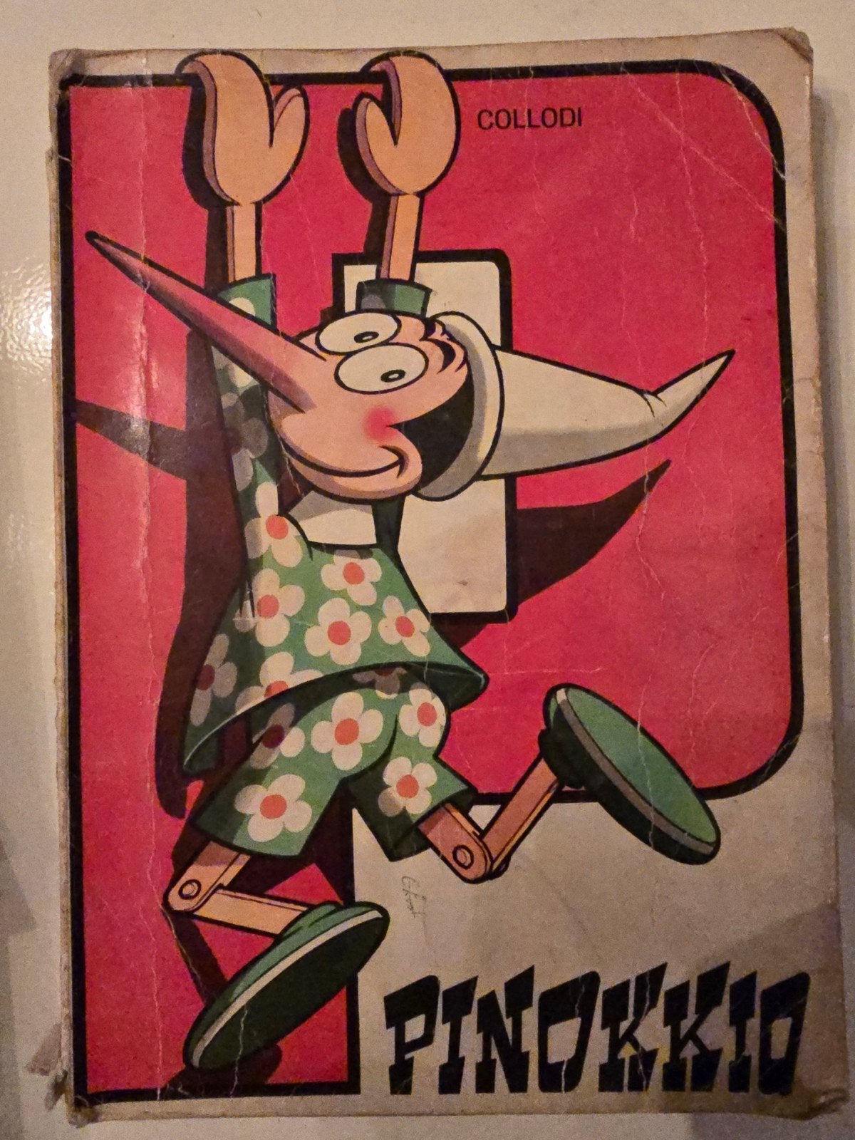 Vintage Pinokkio Boek - Collodi, Boeken, Ophalen of Verzenden, Gelezen, Collodi, Sprookjes
