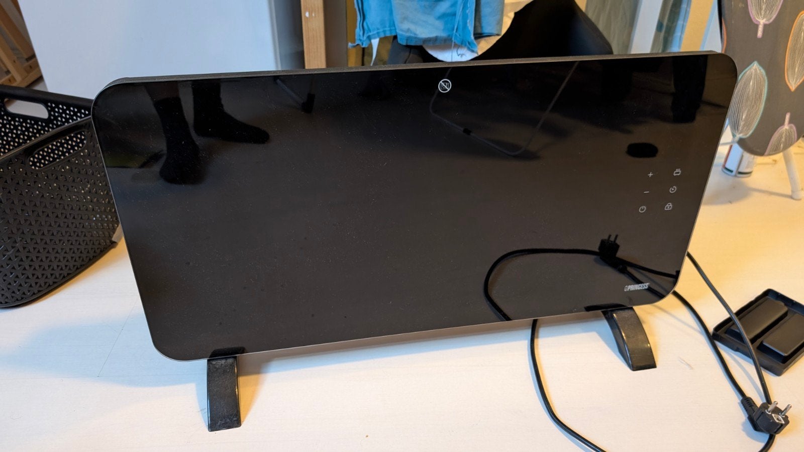 Princess Smart Glazen Paneelverwarming 1500W, 30 tot 80 cm, Kachel, Ophalen of Verzenden, Zo goed als nieuw