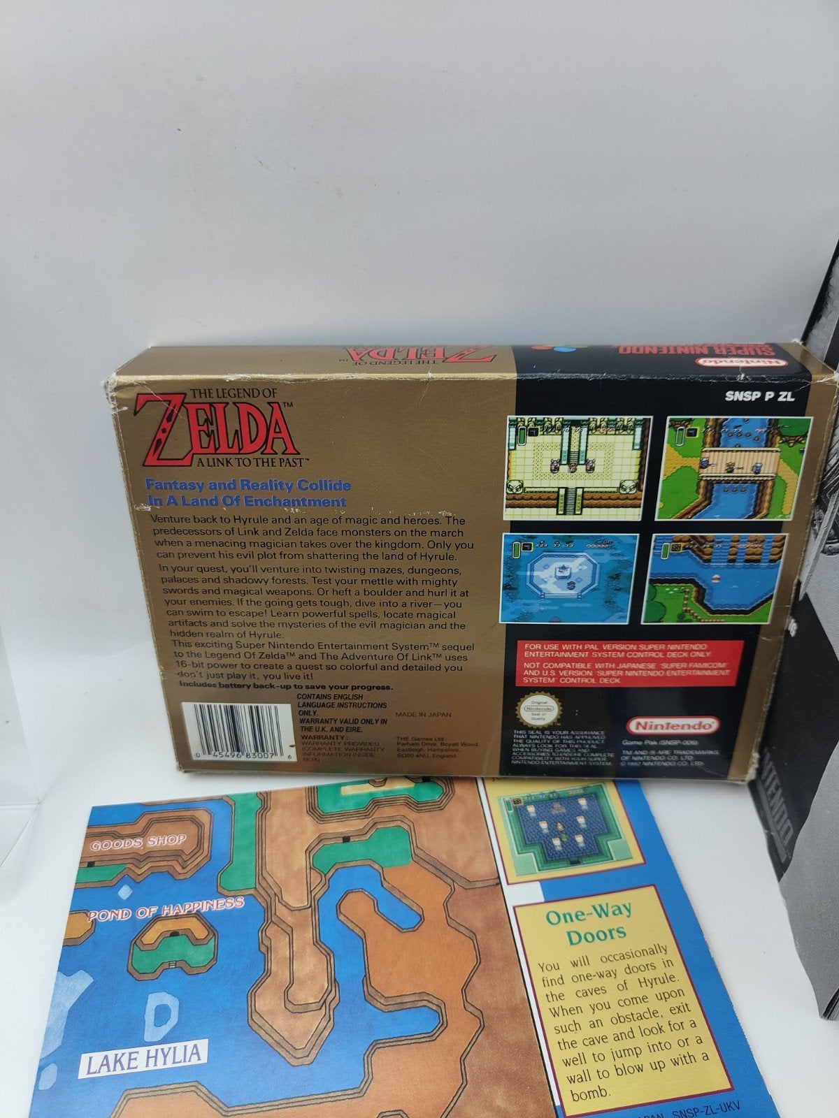 The Legend of Zelda: A Link to the Past SNES CIB, Spelcomputers en Games, Games | Nintendo Super NES, Nintendo, 1 speler, Zo goed als nieuw