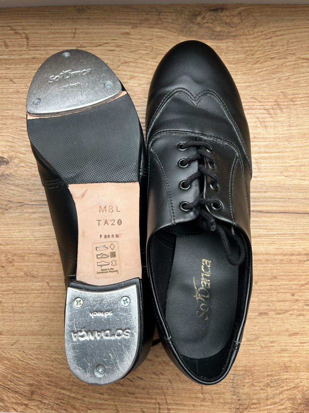 Tapdansschoenen, So Dance, maat 8, Ophalen, Gebruikt, Schoenen