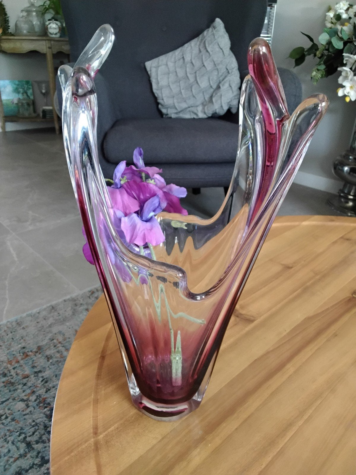 murano glas vaas ,appart model, Ophalen