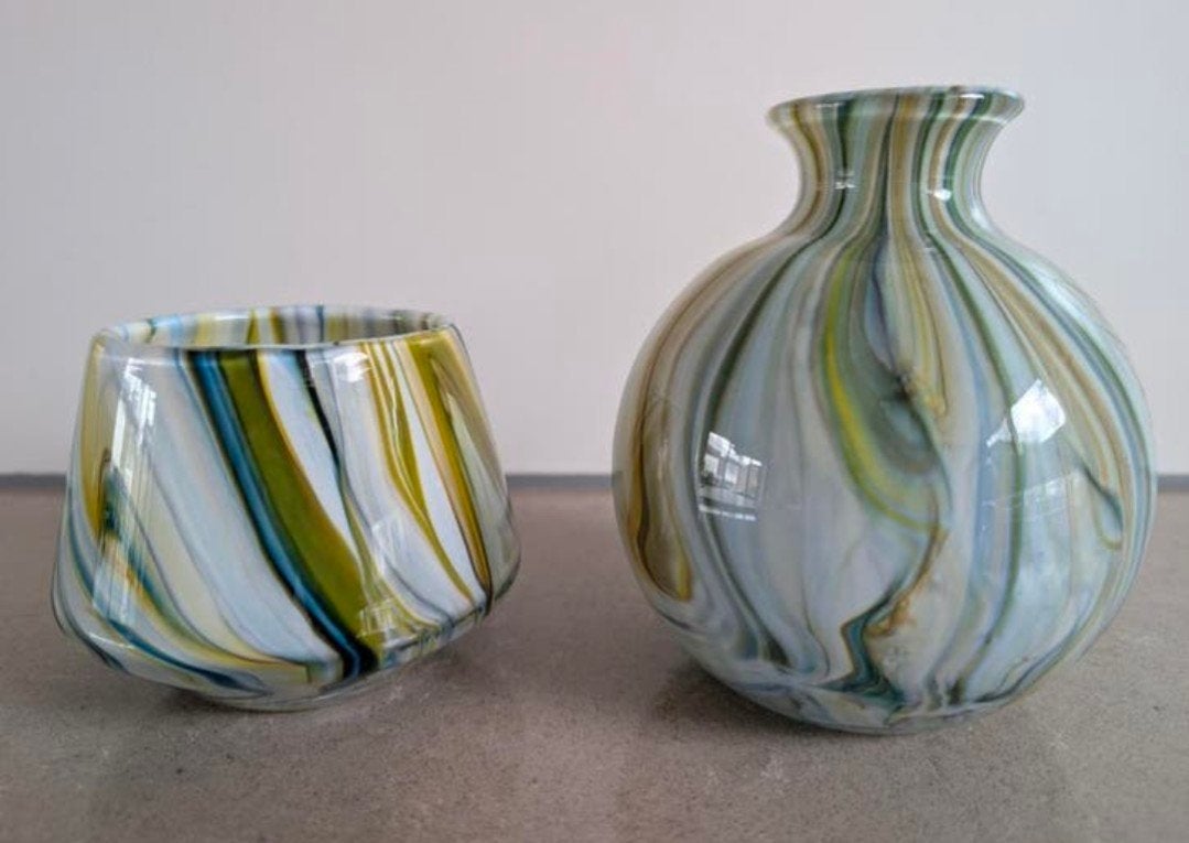 Fidrio vaasjes, nieuw, Ophalen, Glas