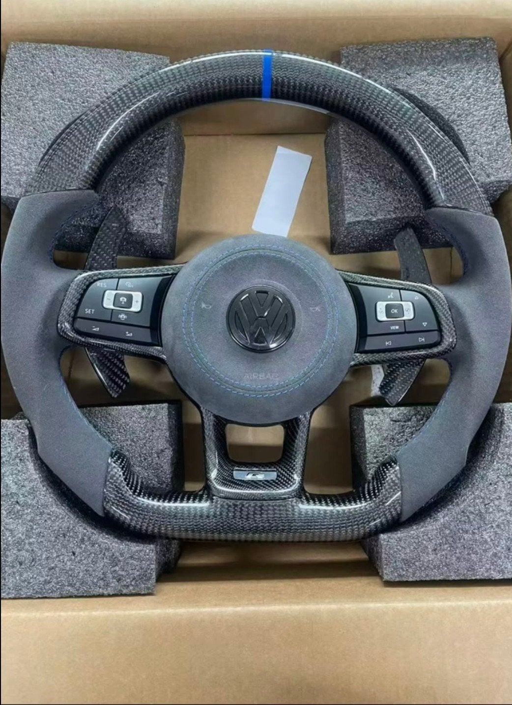Custom ice carbon  stuur. merk golf 8 R, Ophalen of Verzenden, Nieuw