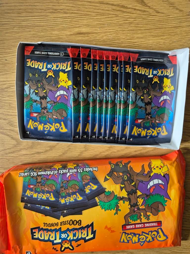 Pokémon Trick or Trade Booster Bundel - 20 dichte pakjes, Ophalen of Verzenden