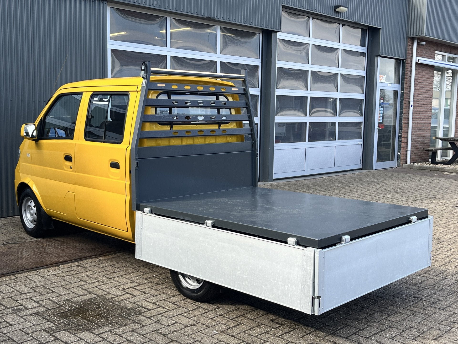 DFSK K02S MMBS 100% elektrische MMBS Landbouwkenteken Openla, Auto's, Stof, Gebruikt, Mistlampen, Geel