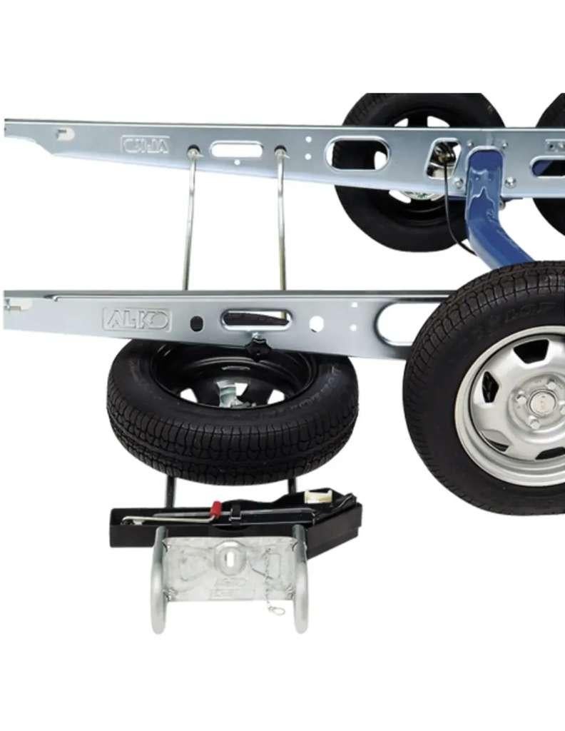 AL-KO type A reservewielhouder 105-125cm, Caravans en Kamperen, Ophalen, Nieuw