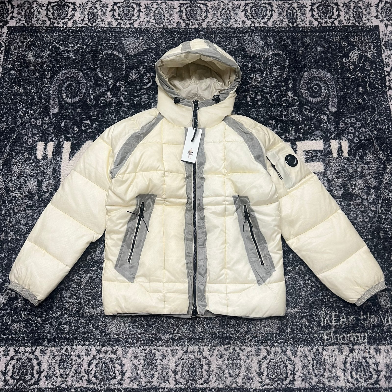 C.P. Company D.D. Shell Down Jacket - Nieuw met labels, Verzenden, Nieuw, Maat 48/50 (M), Wit