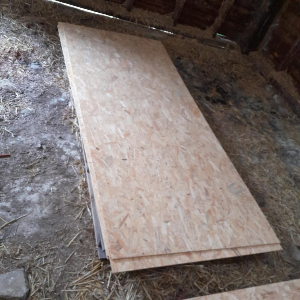 4 nieuwe osb platen hout, Ophalen, Minder dan 25 mm, Nieuw, 200 tot 250 cm