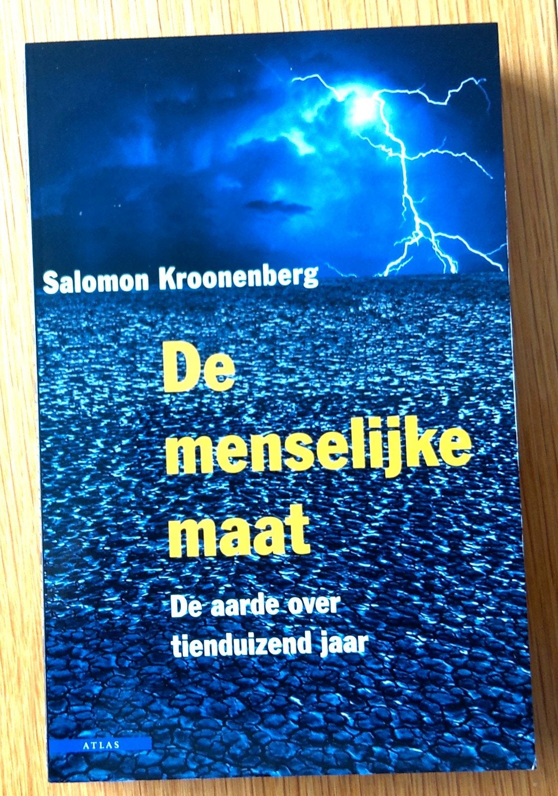 S. Kroonenberg - De menselijke maat. De aarde over 10.000 jr, Ophalen of Verzenden, Zo goed als nieuw, Natuurwetenschap