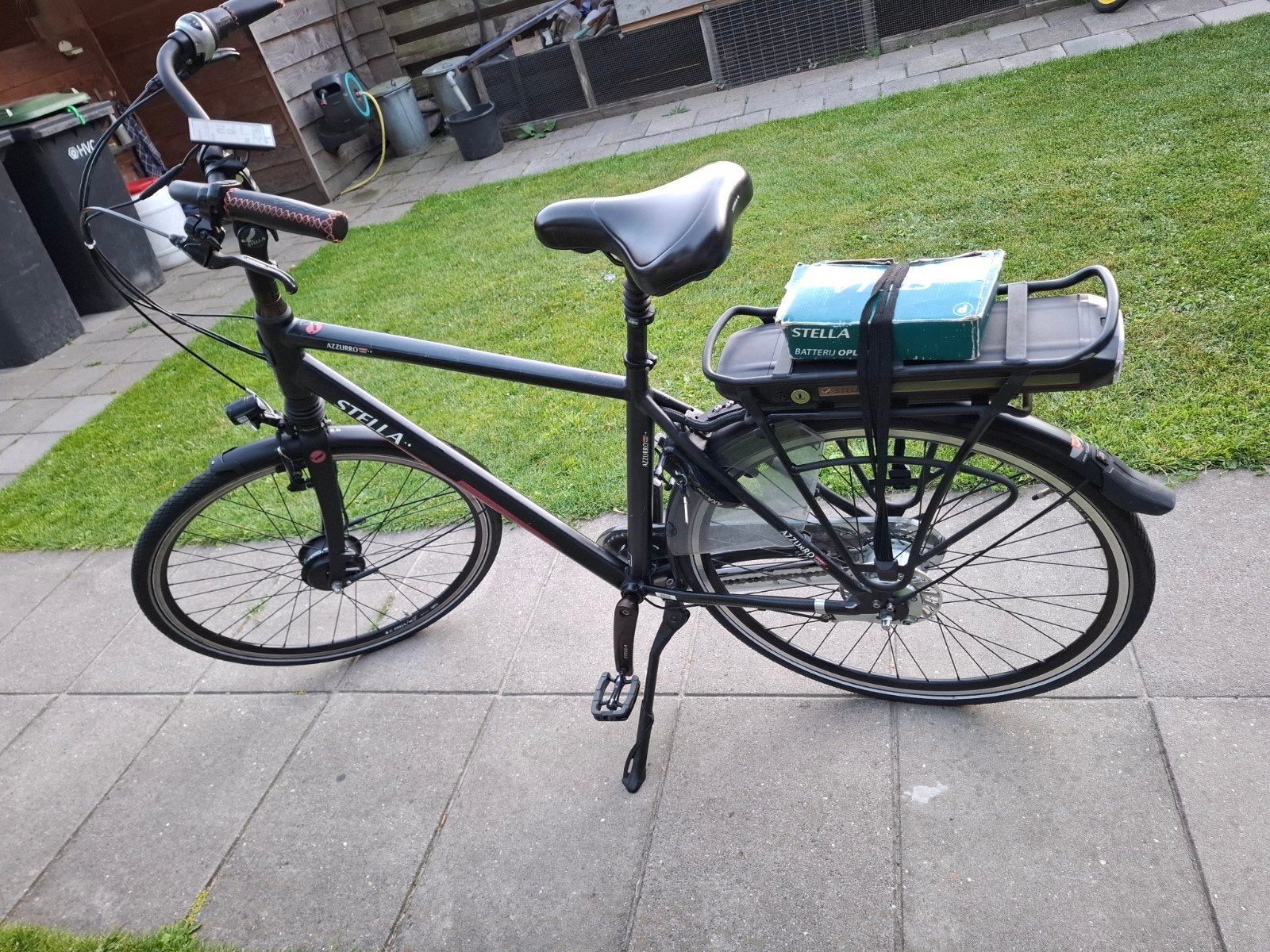 stella Azzurro superior NERO, Zo goed als nieuw, 51 tot 55 cm, 50 km per accu of meer, Ophalen