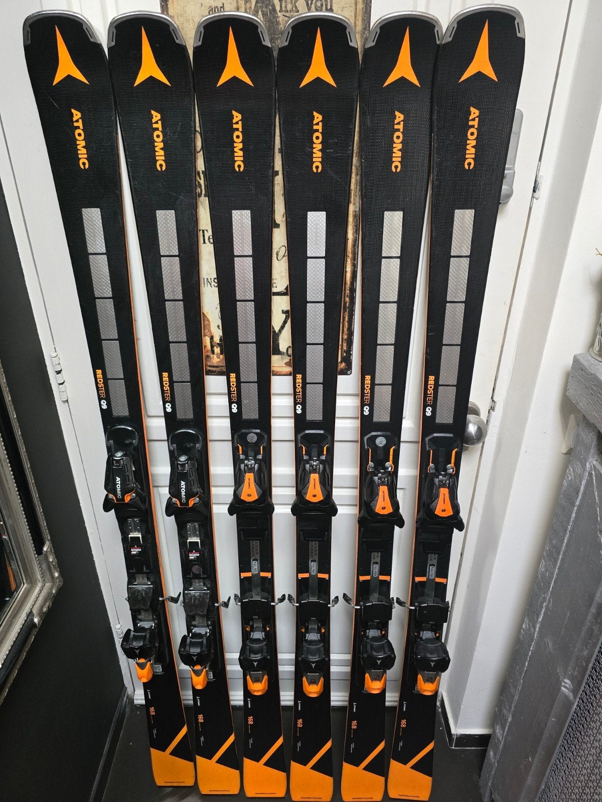 168cm ATOMIC REDSTER Q9 ROVOSHOCK, 160 tot 180 cm, Ophalen of Verzenden, Zo goed als nieuw, Carve
