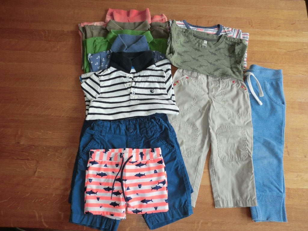 Mooi kledingpakket jongen met jas, maat 86/92, Ophalen of Verzenden, Zo goed als nieuw, Maat 92