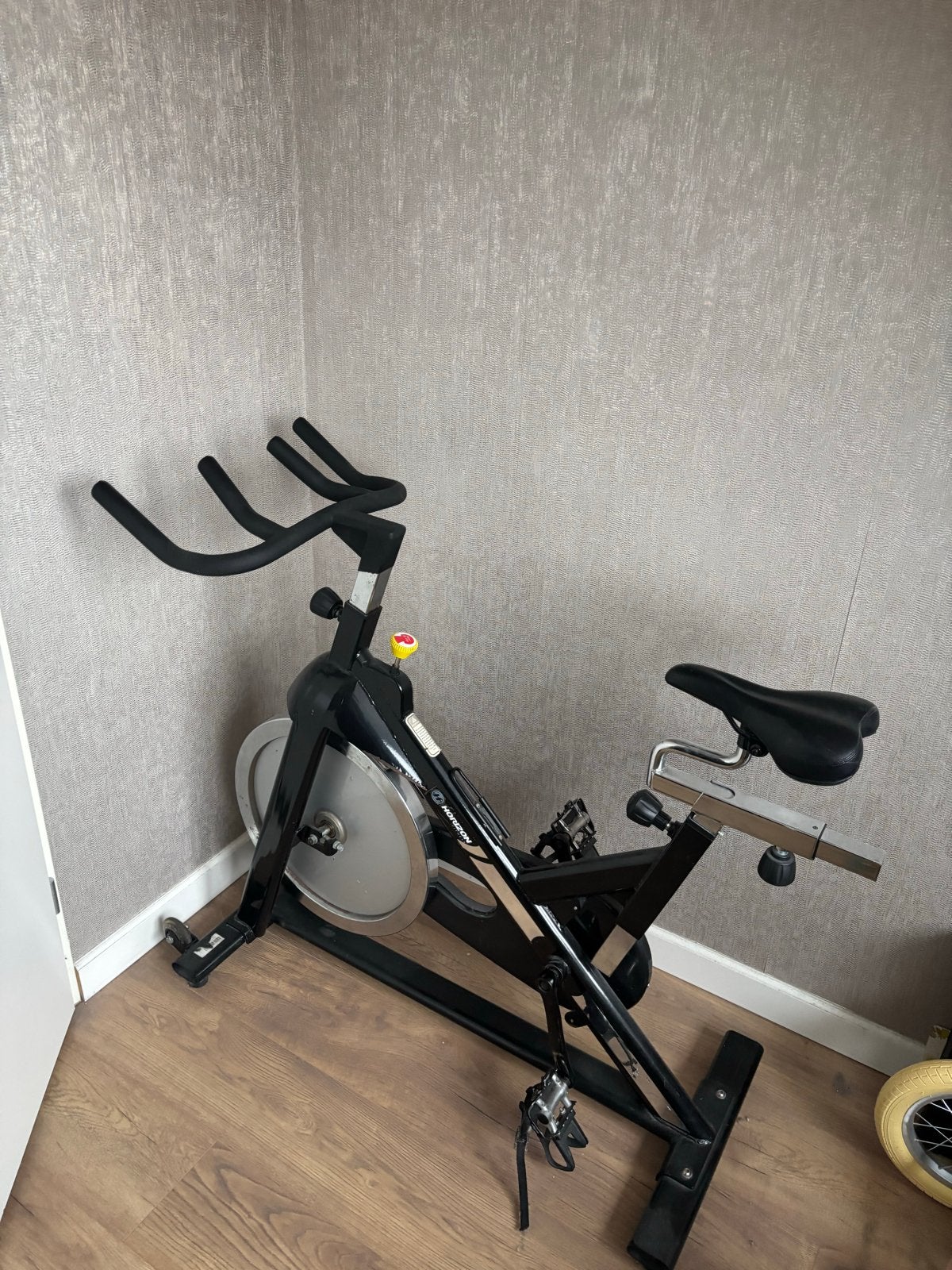 Horizon S3 Spinningfiets - Perfect voor thuistraining, Ophalen, Gebruikt, Spinningfiets, Metaal