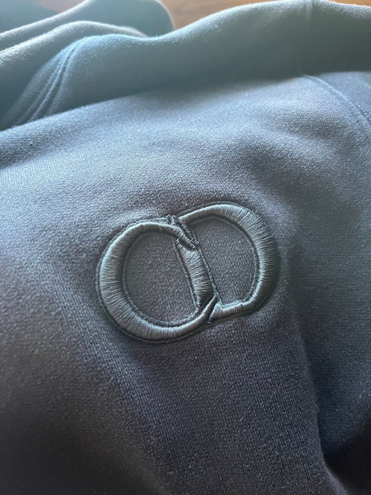Dior hoodie, Ophalen of Verzenden, Zo goed als nieuw, Maat 52/54 (L), Zwart