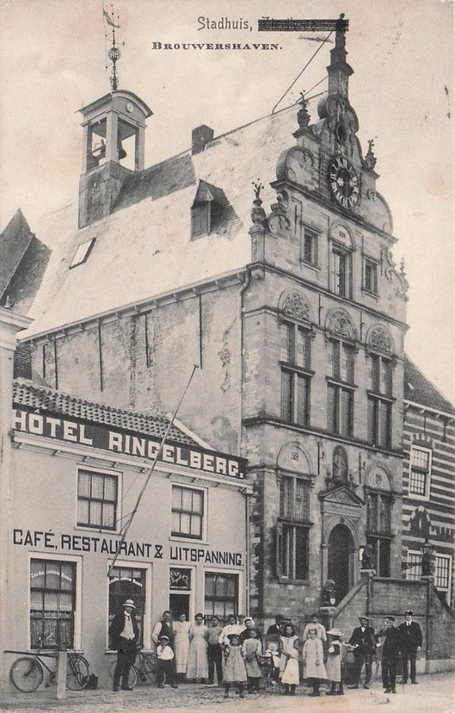 702-430-051 Stadhuis Brouwershaven, Verzenden, Voor 1920, Zeeland