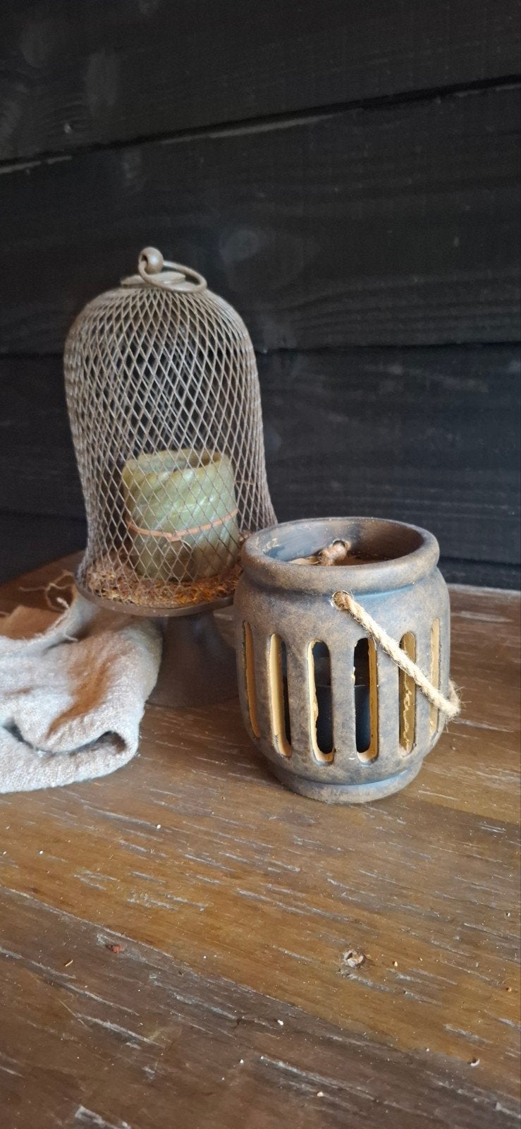 stoer en sober herfst decoratie, Ophalen