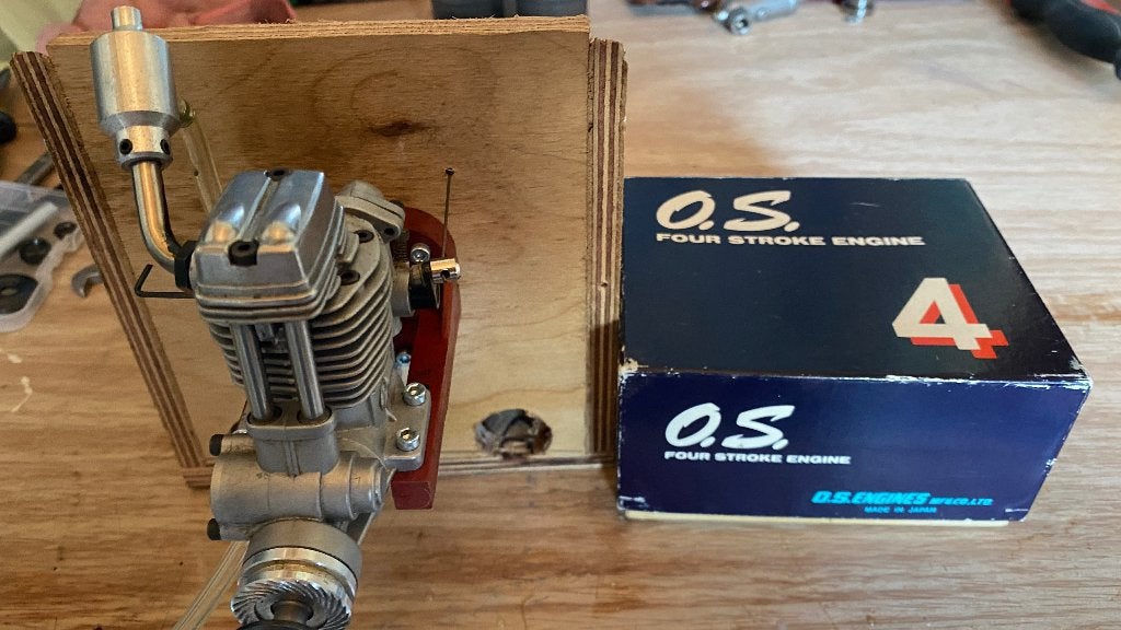OS max .26 viertakt, Ophalen, Zo goed als nieuw, Nitro