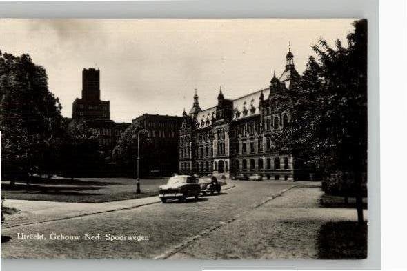 Utrecht Gebouw Ned Spoorwegen st1957 Gal. Modernes