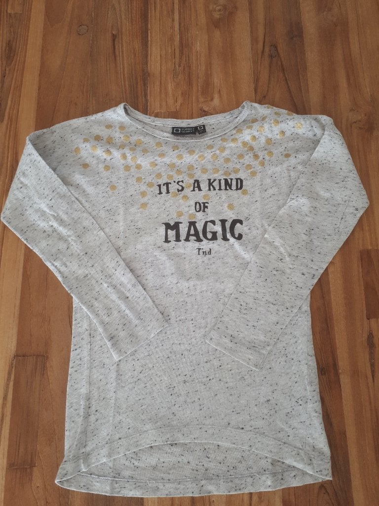Tumble 'N Dry grijze longsleeve, Tumble 'n Dry, Meisje, Ophalen of Verzenden, Zo goed als nieuw