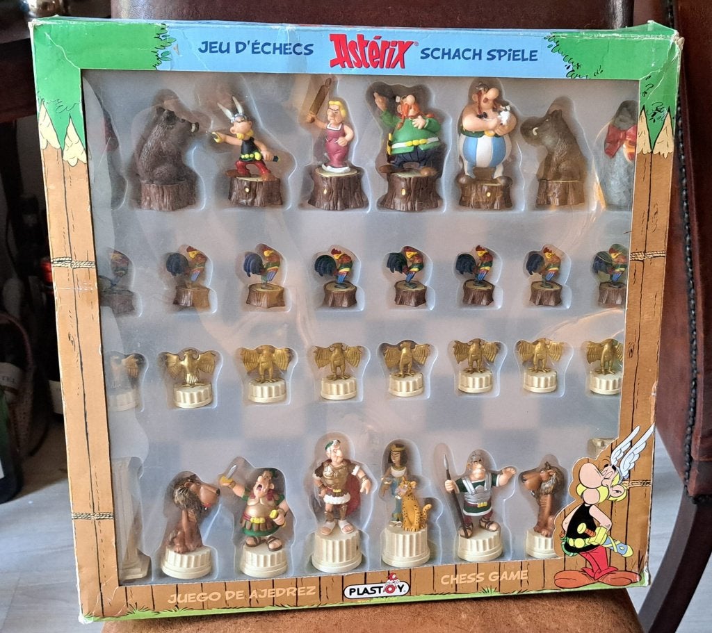 Asterix Schaakspel, Hobby en Vrije tijd, Een of twee spelers, Ophalen of Verzenden, Zo goed als nieuw, Plastoy