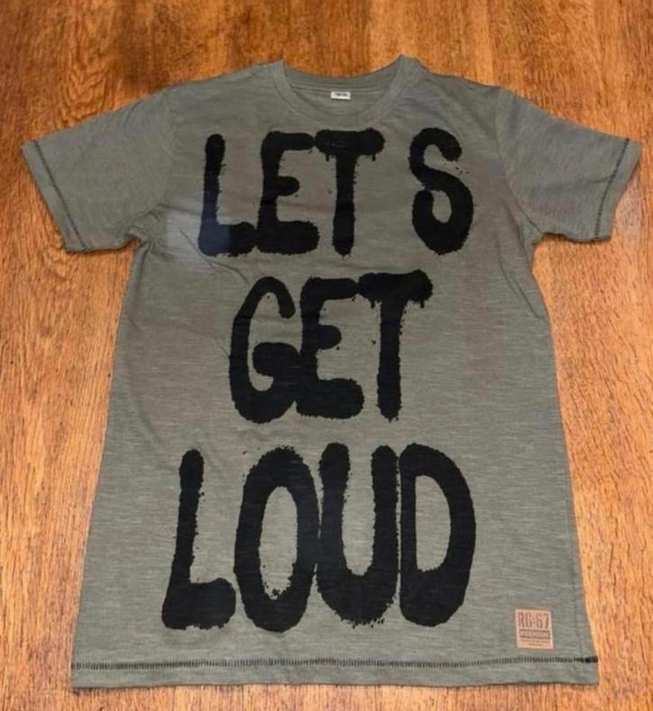 T-shirt mt 158-164 legergroen, Kinderen en Baby's, Kinderkleding | Maat 158, Ophalen of Verzenden, Nieuw, Jongen, Shirt of Longsleeve