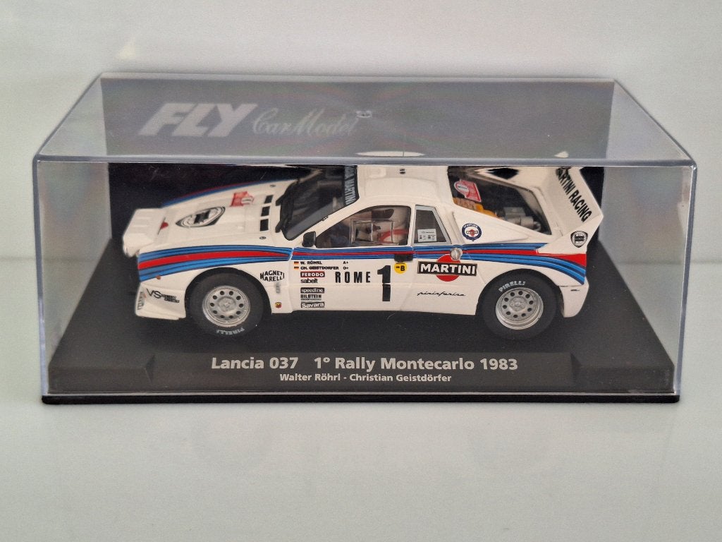 Fly Lancia 037 1 Rally Montecarlo 1983 Martini W-Rohrl A993, Overige merken, Racebaan, Fly, Nieuw