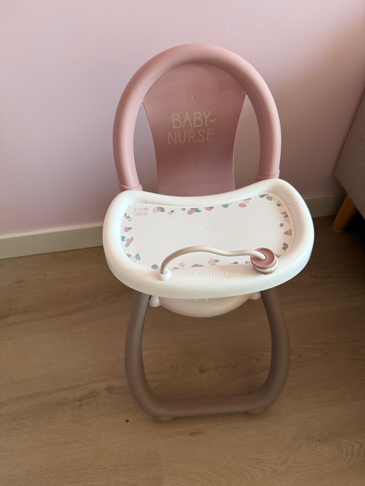 Baby Nurse Smoby poppen stoel, Kinderen en Baby's, Speelgoed | Poppen, Ophalen, Zo goed als nieuw, Overige typen