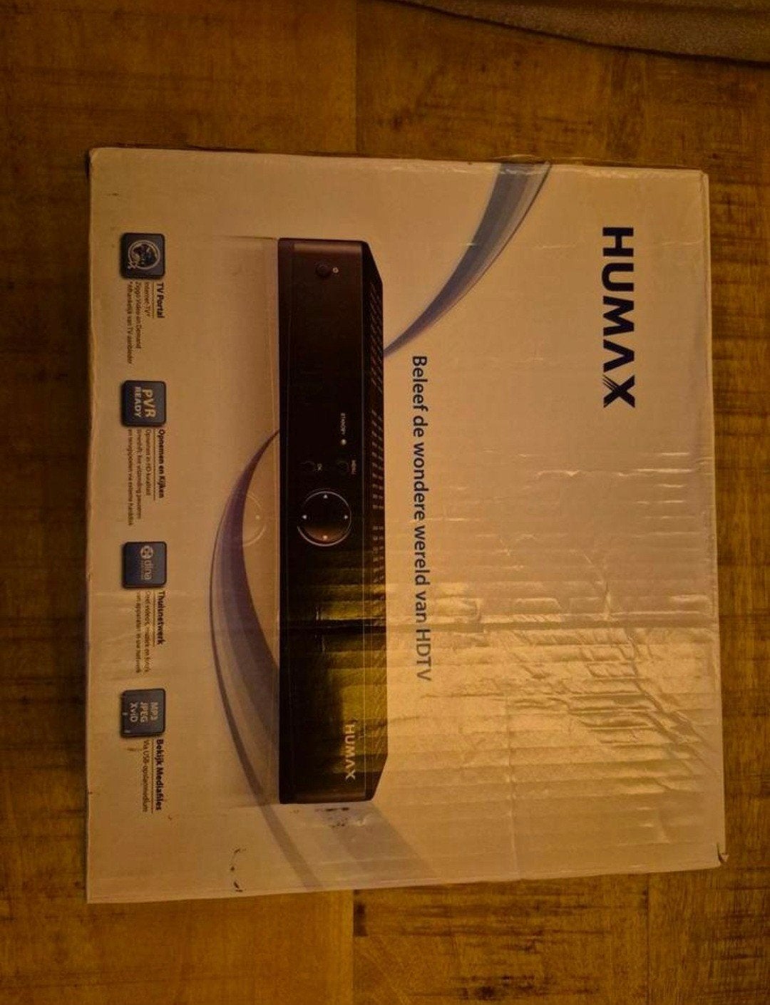 Humax met Afstandsbediening, Ophalen, Harddiskrecorder