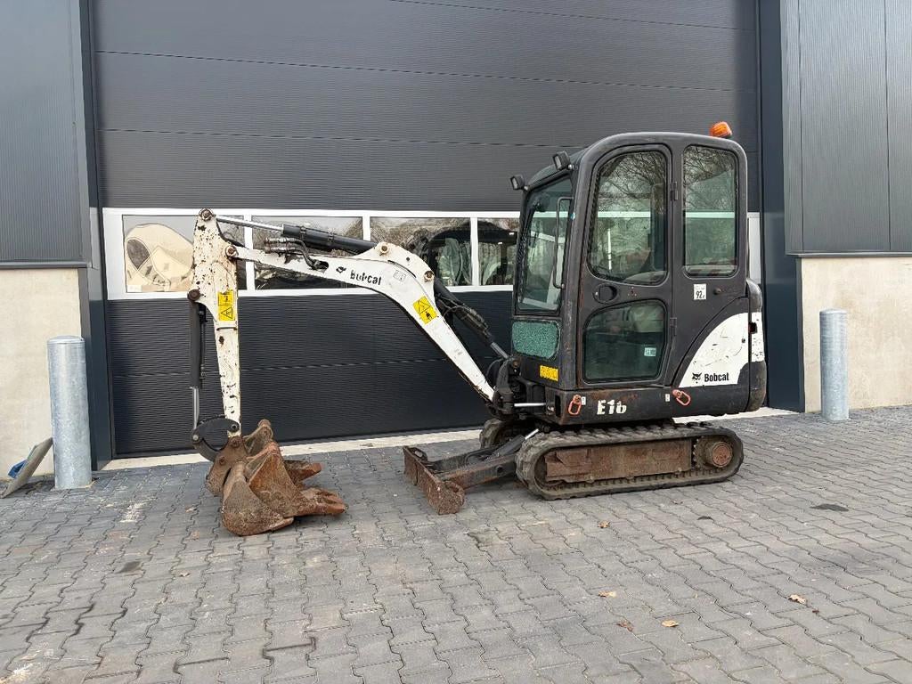 Bobcat E16 minigraver/graafmachine (bj 2013), Zakelijke goederen, Machines en Bouw | Kranen en Graafmachines, Graafmachine