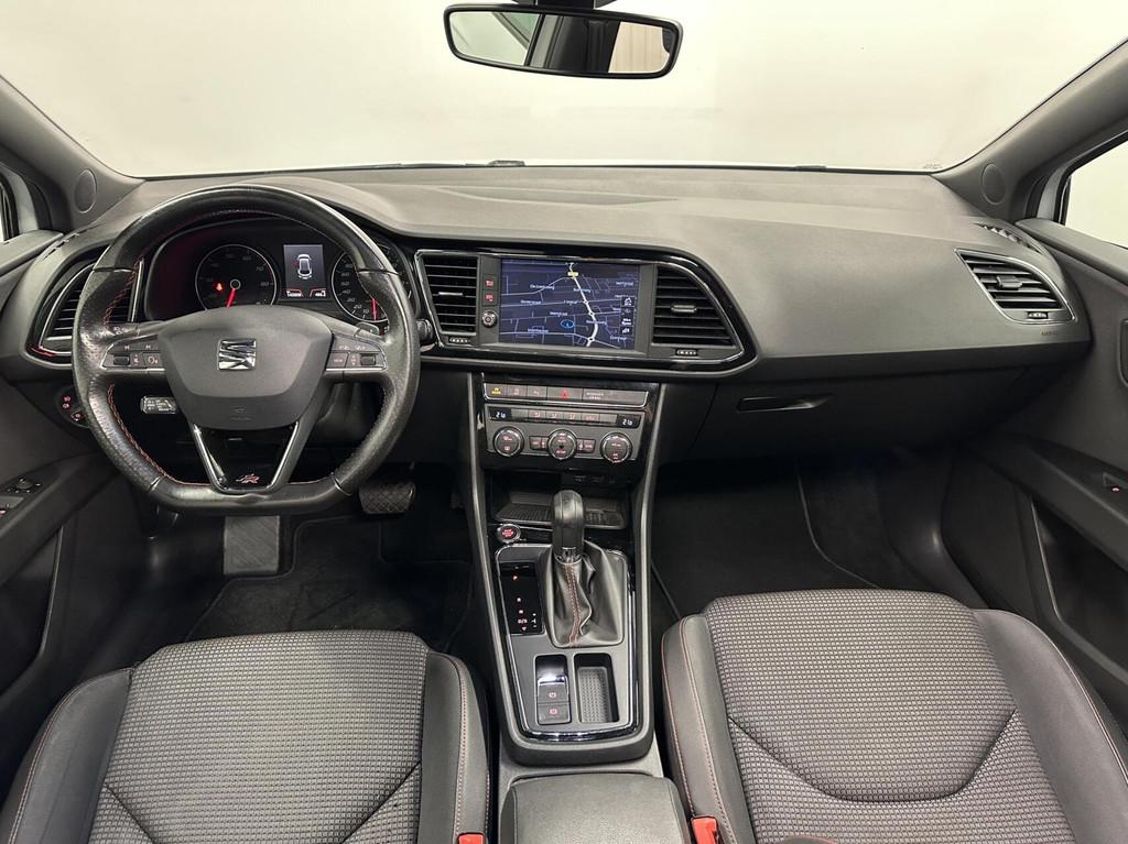 Seat Leon ST 1.5 TSI FR Business Intense PANO CARPLAY NAVI., Auto's, Seat, 4 cilinders, Leon, Leder en Stof, Wit