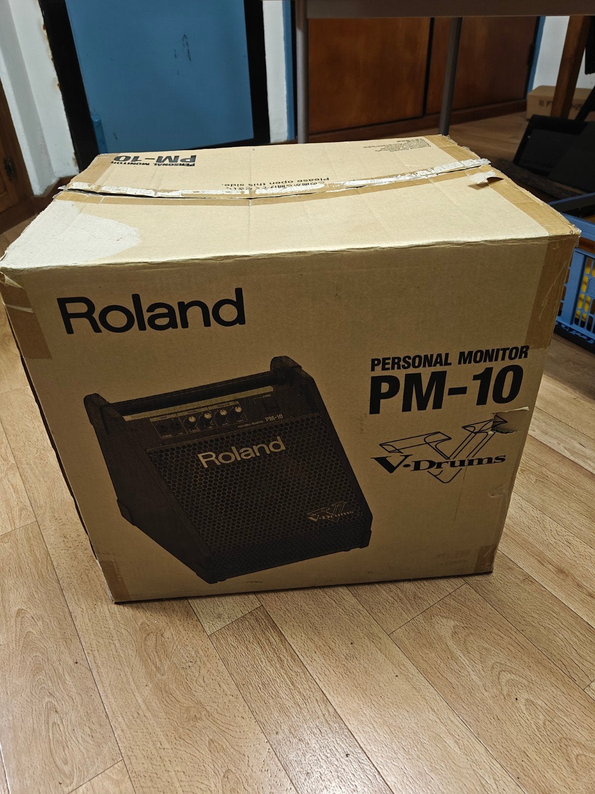 Roland PM-10 Monitor V-Drum, Ophalen, Minder dan 60 m³, 3 snelheden of meer, Zo goed als nieuw