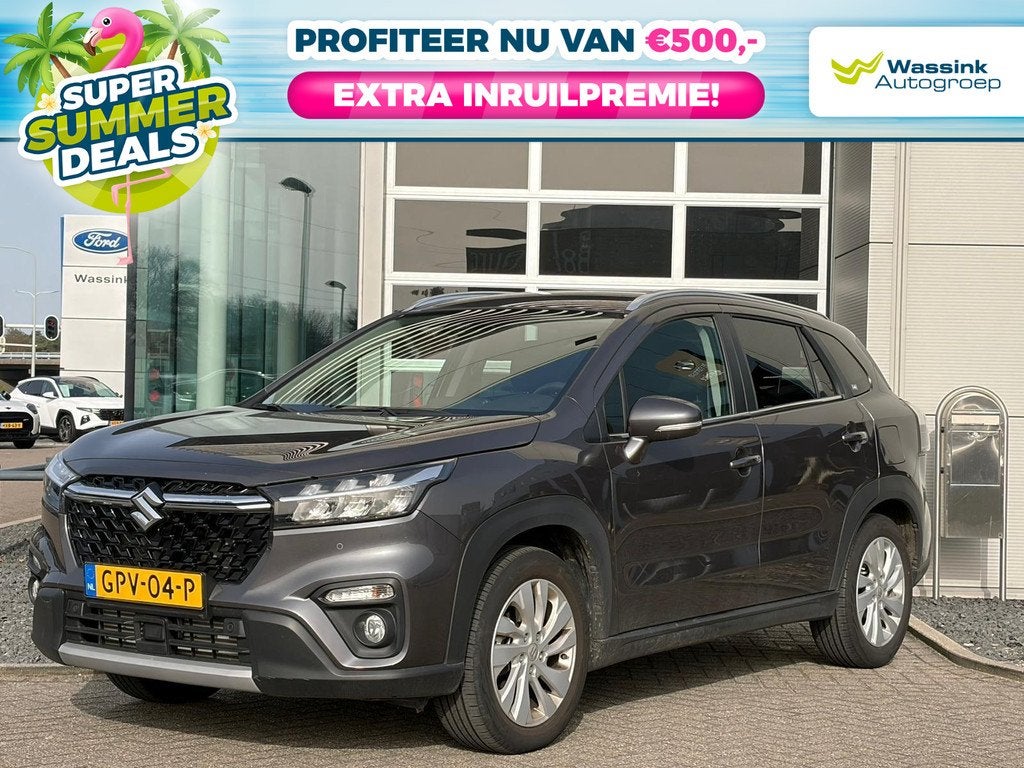 Suzuki S-Cross 1.4 Boosterjet Select Hybrid I Trekhaak | SUM, Auto's, Suzuki, Voorwielaandrijving, Stof, Gebruikt, 4 cilinders