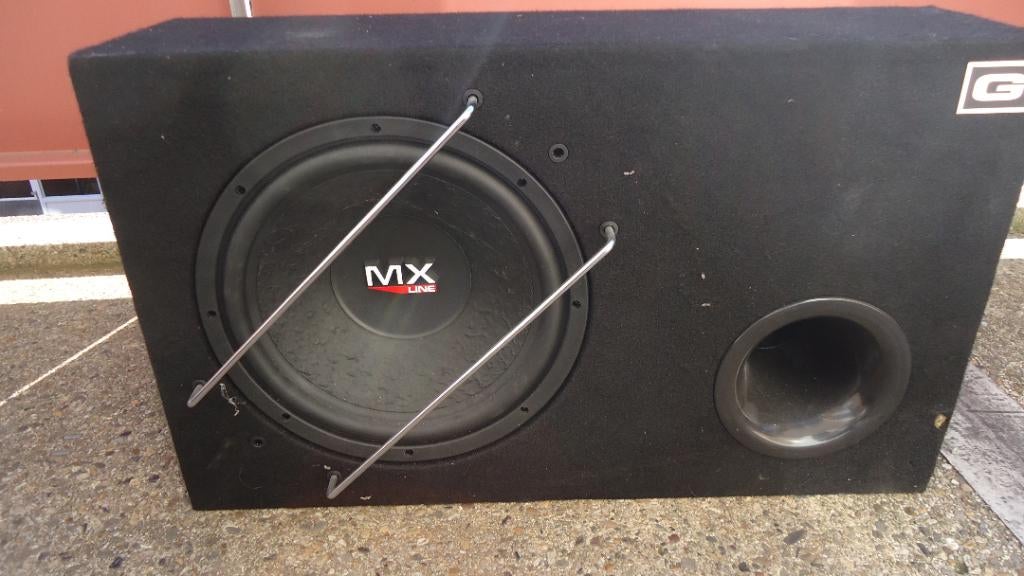 TE KOOP MX LINE SUBWOOFER 12 INCH 800 WATT, Ophalen, Zo goed als nieuw