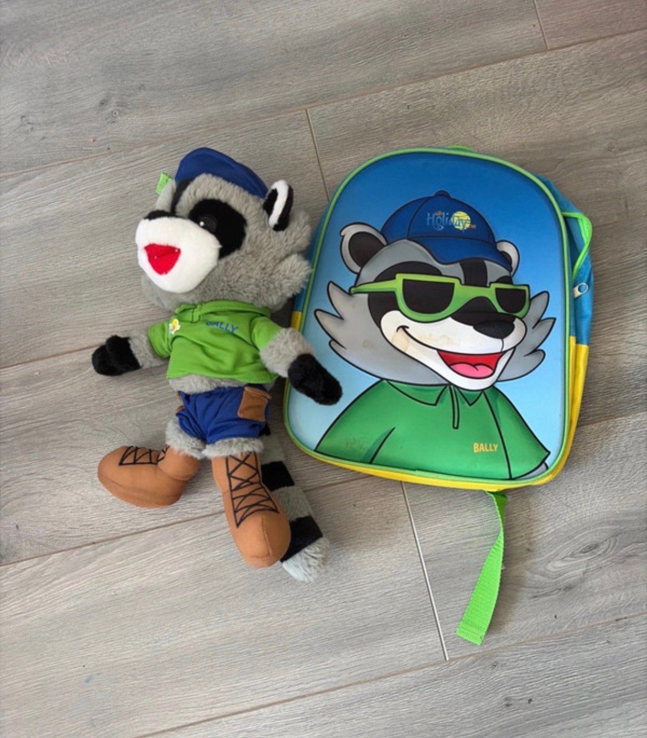 2 Bally knuffels en rugtas, Ophalen of Verzenden, Zo goed als nieuw, Overige merken