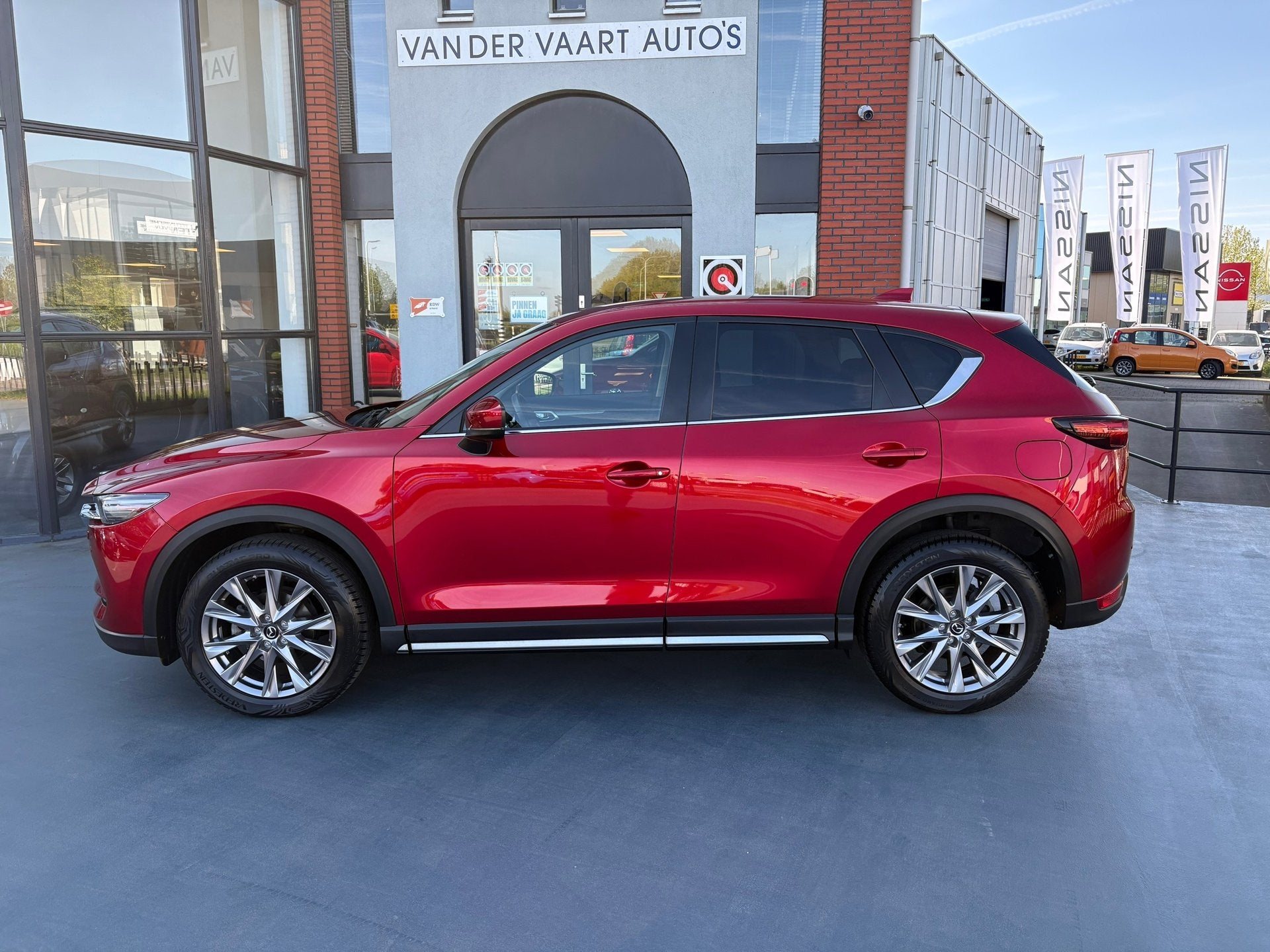 Mazda CX-5 2.5 SkyActiv-G 194 Luxury AUTOMAAT LMV, Auto's, Euro 6, 4 cilinders, 2000 kg, Leder
