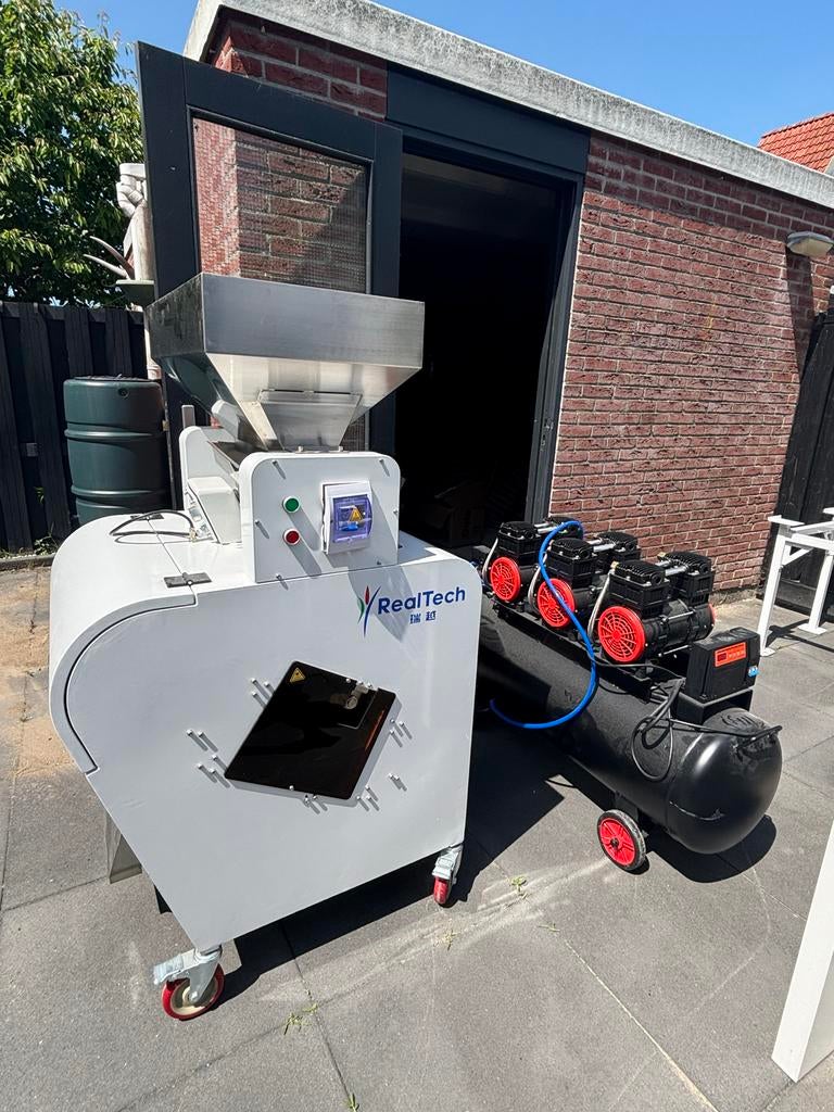 RealTech sorteermachine met compressor, Ophalen, Zo goed als nieuw, Overige