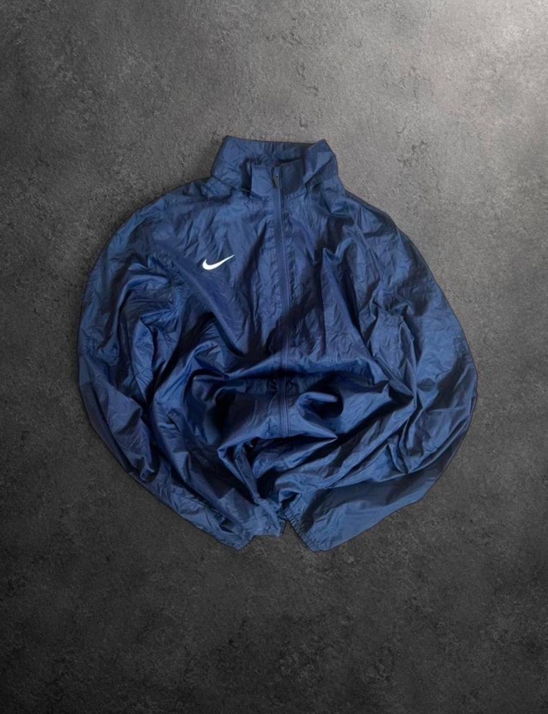 Nike Windbreaker Jacket S Navy 2017 Lichtgewicht, Ophalen of Verzenden, Gedragen, Maat 46 (S) of kleiner, Blauw