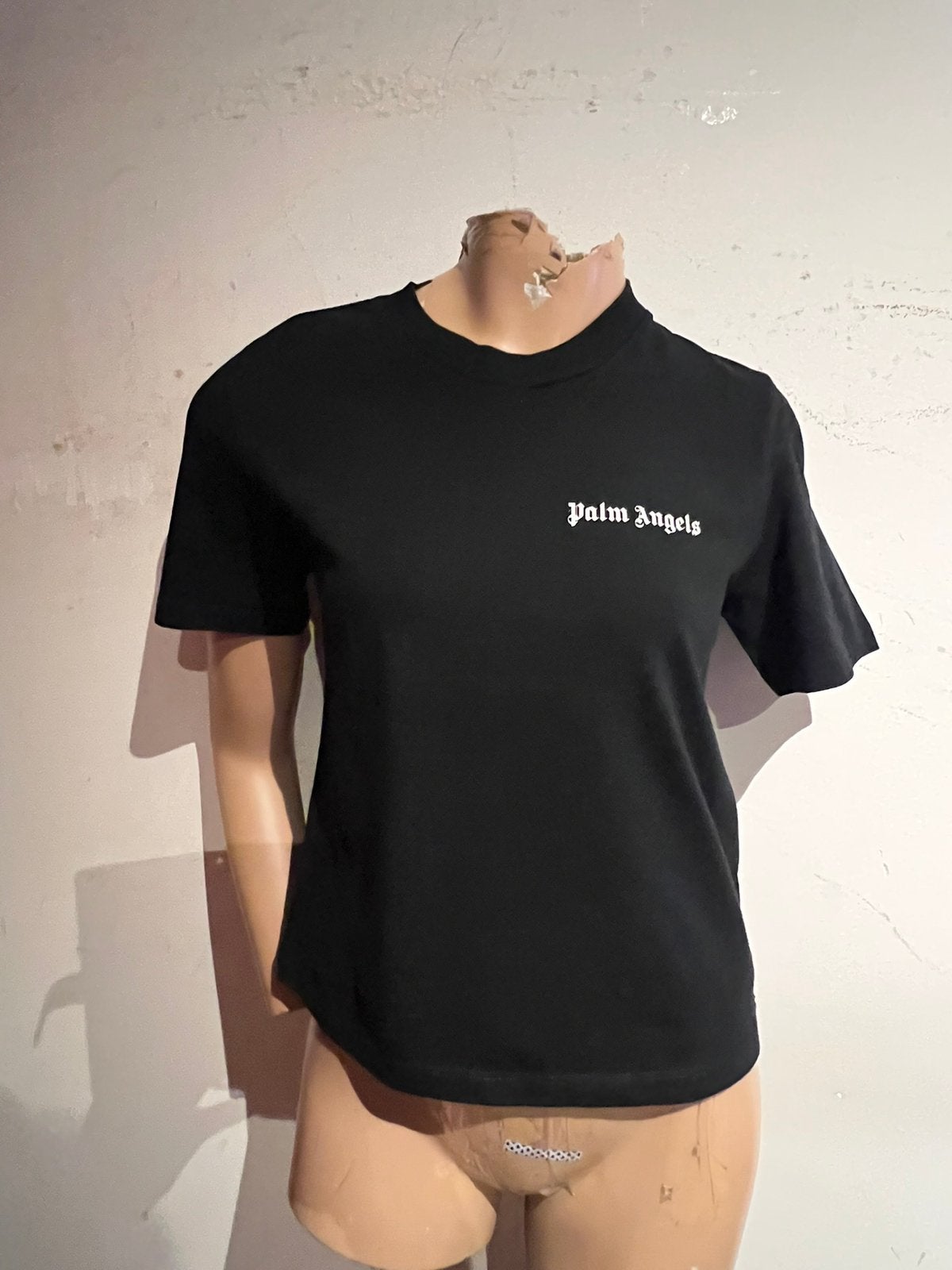 PALM ANGELS T-shirt maat M origineel ZGAN, Maat 38/40 (M), Zwart, Ophalen of Verzenden, Zo goed als nieuw
