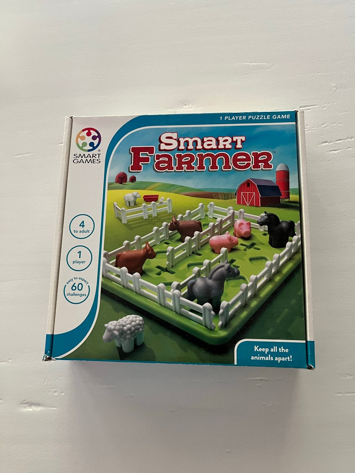 Smart Farmer: Logisch denkspel voor 1 speler, Een of twee spelers, Ophalen, Zo goed als nieuw