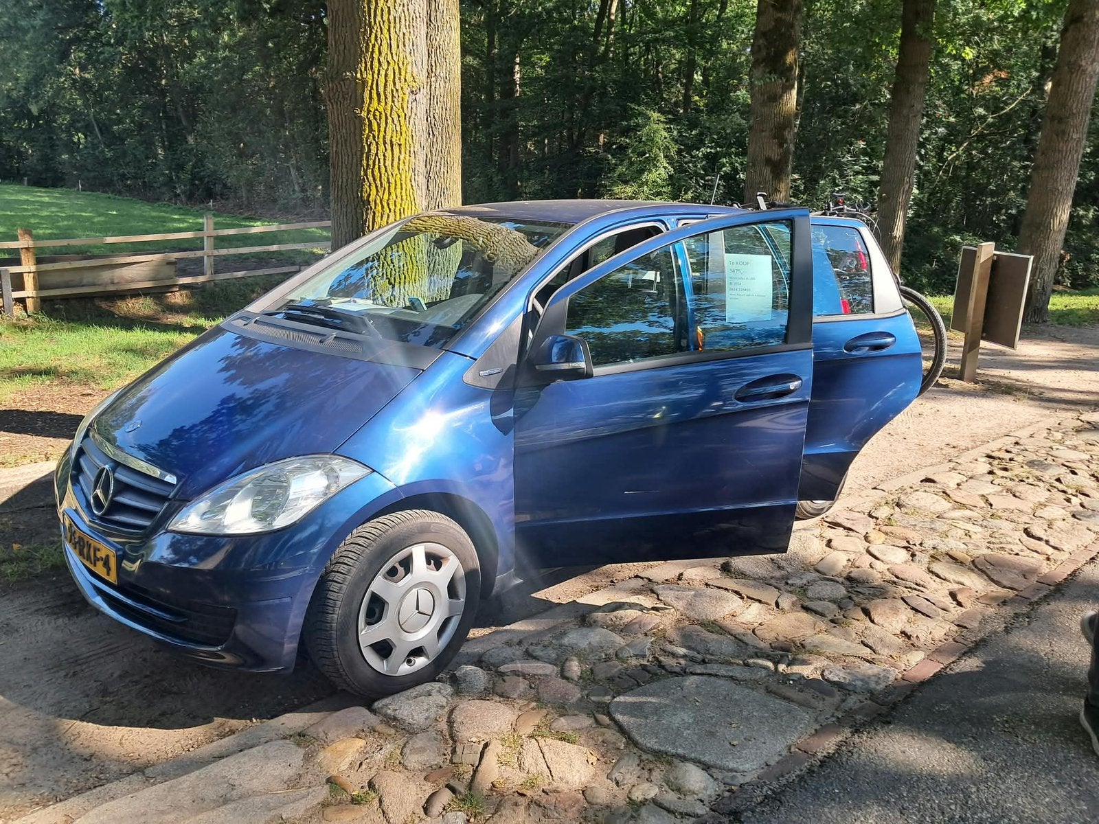 Mercedes-Benz A-Klasse 1.5 A160 5DRS 2011 Blauw, Voorwielaandrijving, Blauw, 49 €/maand, Origineel Nederlands