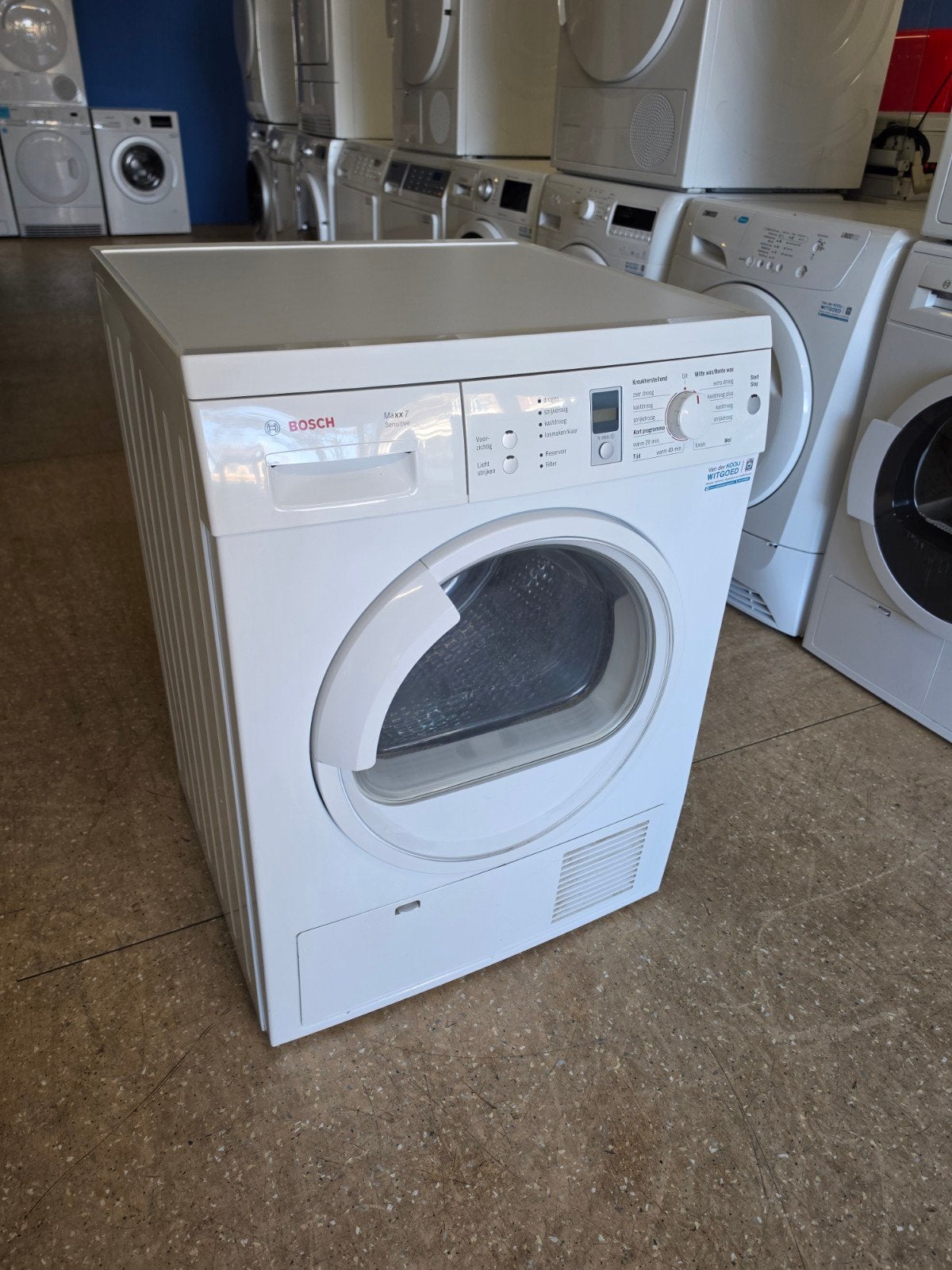 Bosch Maxx Sensitive condensdroger | 7 kilo | Garantie ✅️, Witgoed en Apparatuur, Bosch, Jirnsum, 6 tot 8 kg, Anti-kreukfase