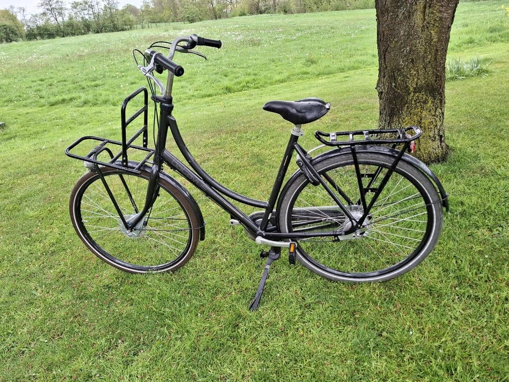 Nog heel nette Batavus damesfiets met rek, Ophalen, Versnellingen, Batavus, 56 cm of meer
