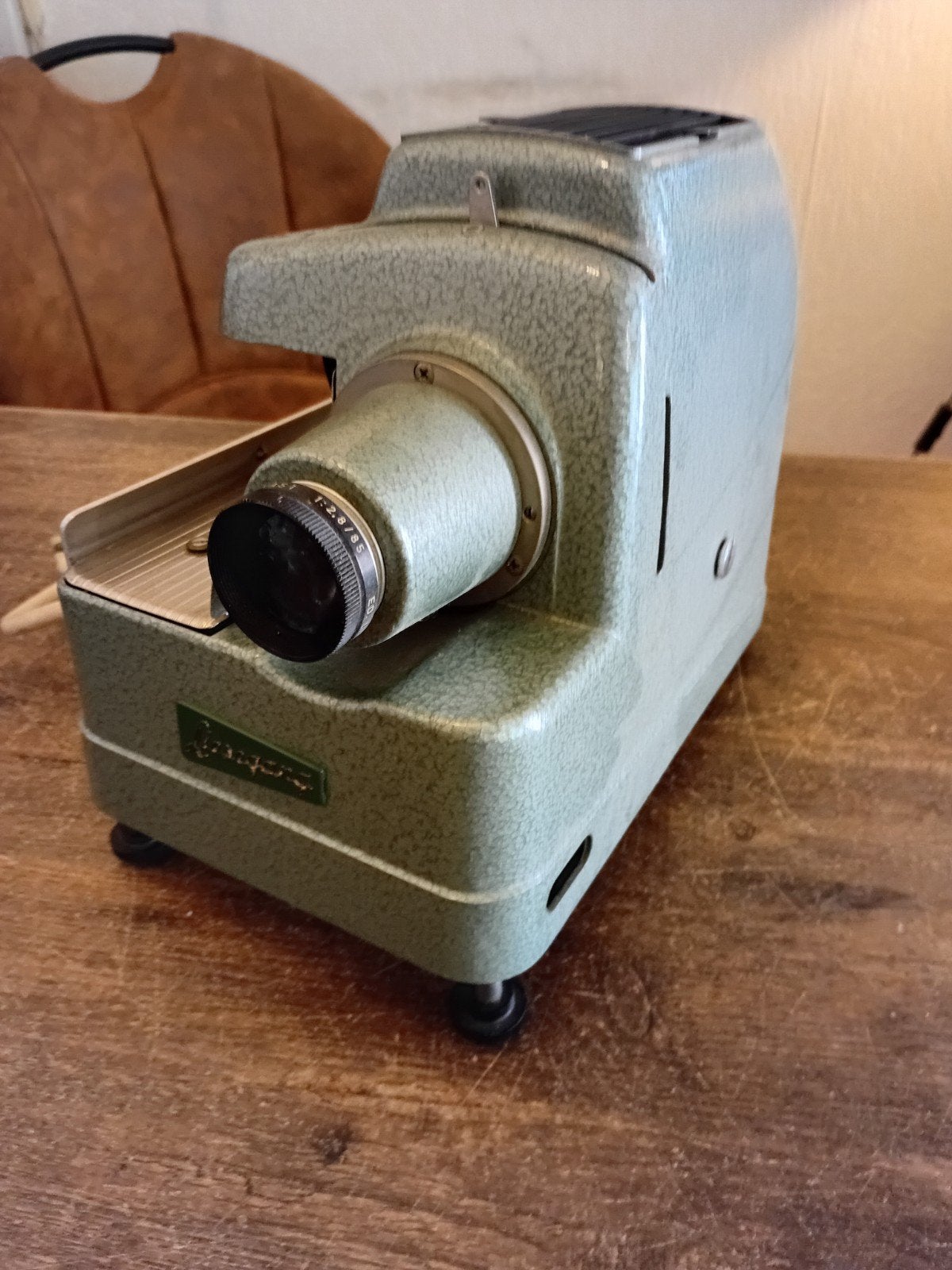 Vintage Liesegang projector - werkend, Ophalen of Verzenden, Gebruikt