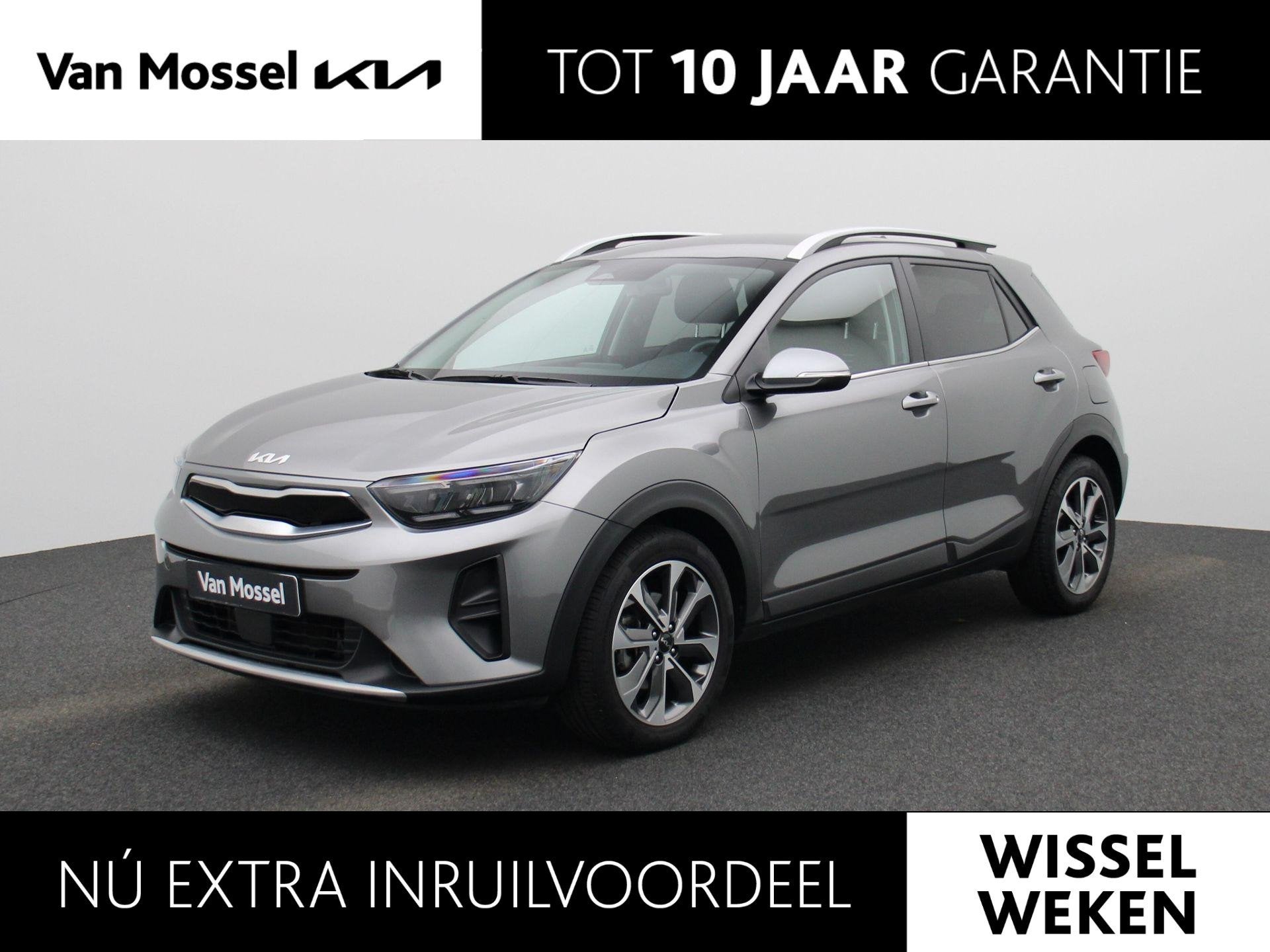 KIA Stonic 1.0 T 100 Inspire | AUTOMAAT | CARPLAY | LM VELGE, Gebruikt, Zwart, Bedrijf, SUV of Terreinwagen