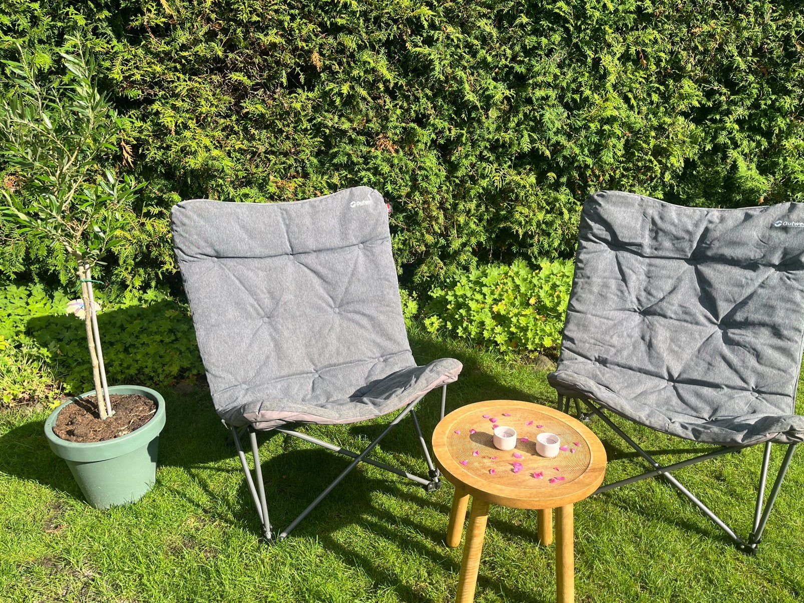 Outwell flinderstoel camping, Ophalen, Zo goed als nieuw, Campingstoel