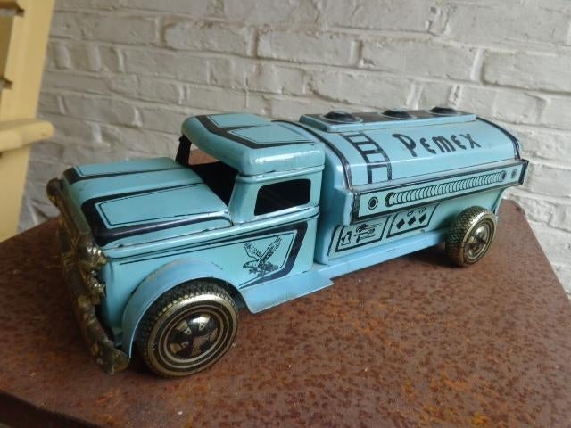 Marx Mexican Oil tanker truck, Antiek en Kunst, Antiek | Speelgoed, Verzenden