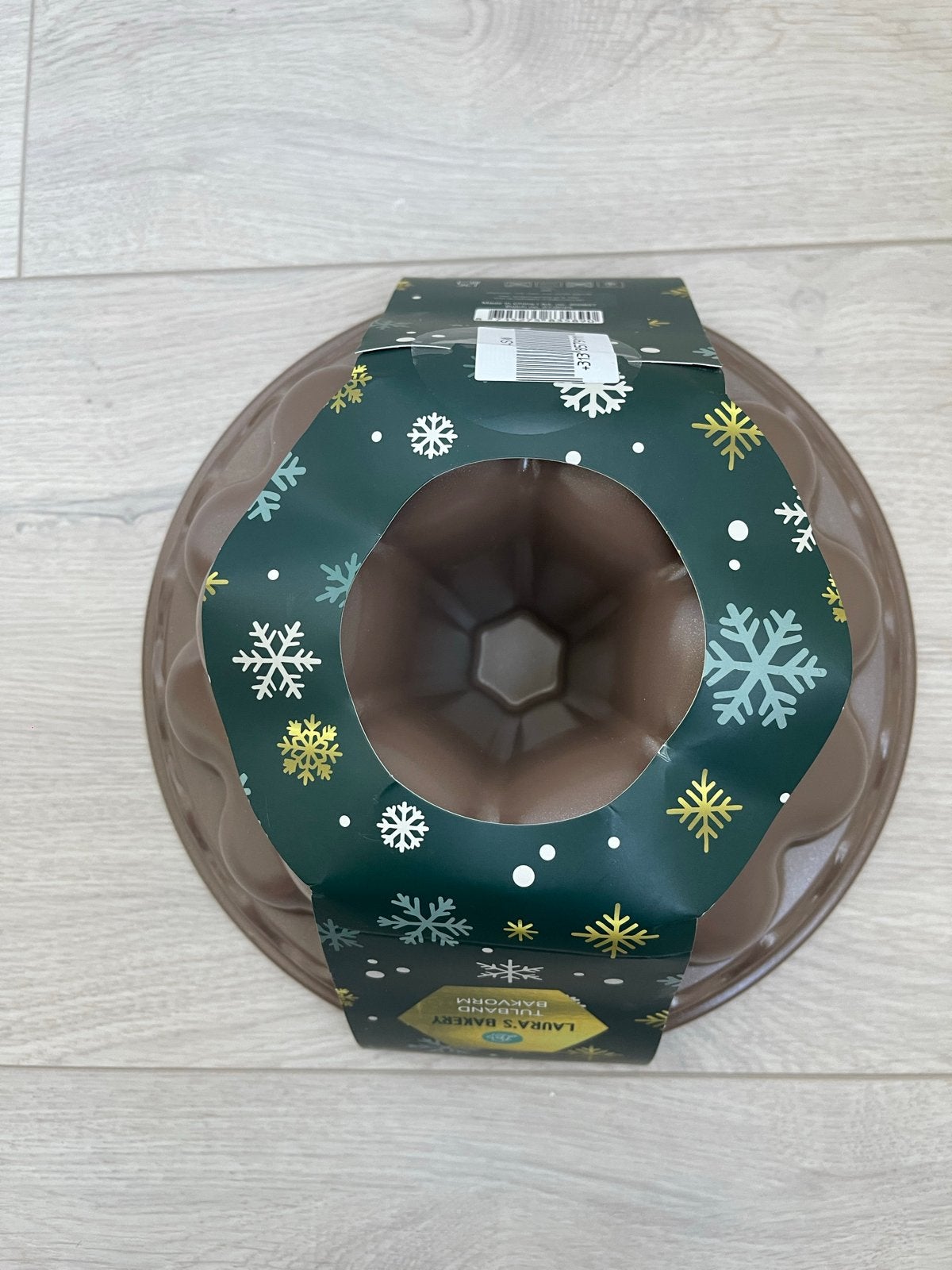 Laura’s Bakery Tulband Bakvorm Nieuw -  Kerst Cake Bakvorm, Overige typen, Nieuw, Ophalen of Verzenden, Metaal