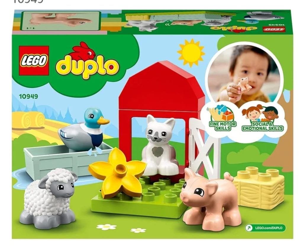 Duplo boerderij 10949, Kinderen en Baby's, Speelgoed | Duplo en Lego, Gebruikt, Ophalen of Verzenden, Compleet, Duplo