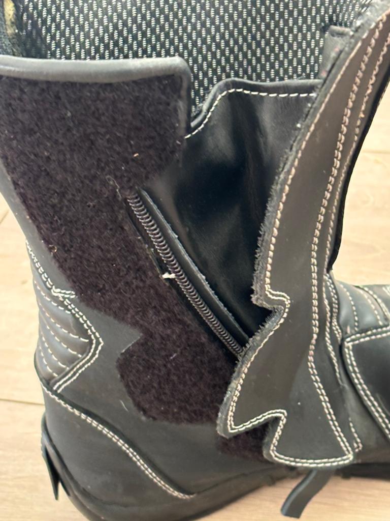 Motorlaarzen maat 38, Motoren, Kleding | Motorkleding, Ophalen, Dames, Tweedehands, Laarzen